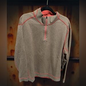 Tommy Bahama Reversible Quarter-Zip Pullover Sweater | Men’s XL